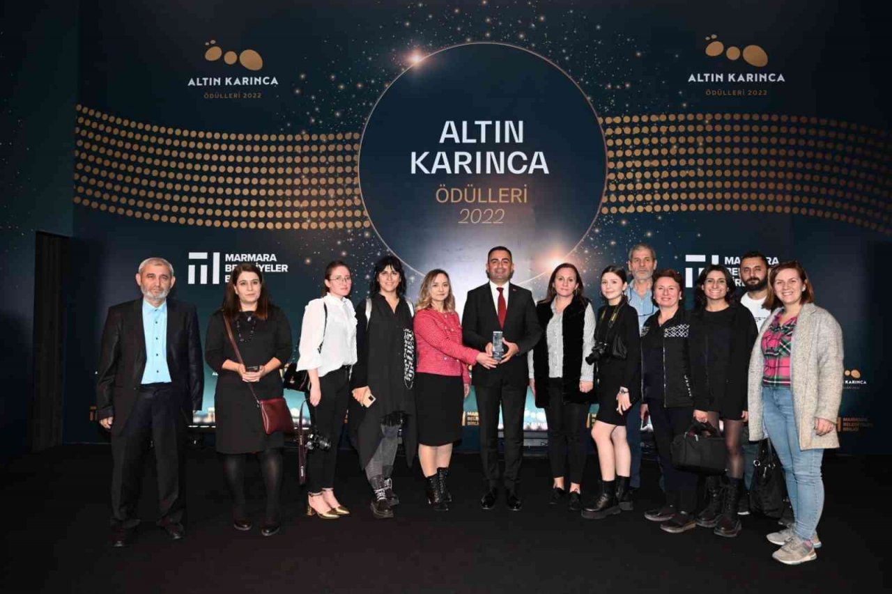 Biga Belediyesi, Altın Karınca ödülü kazandı