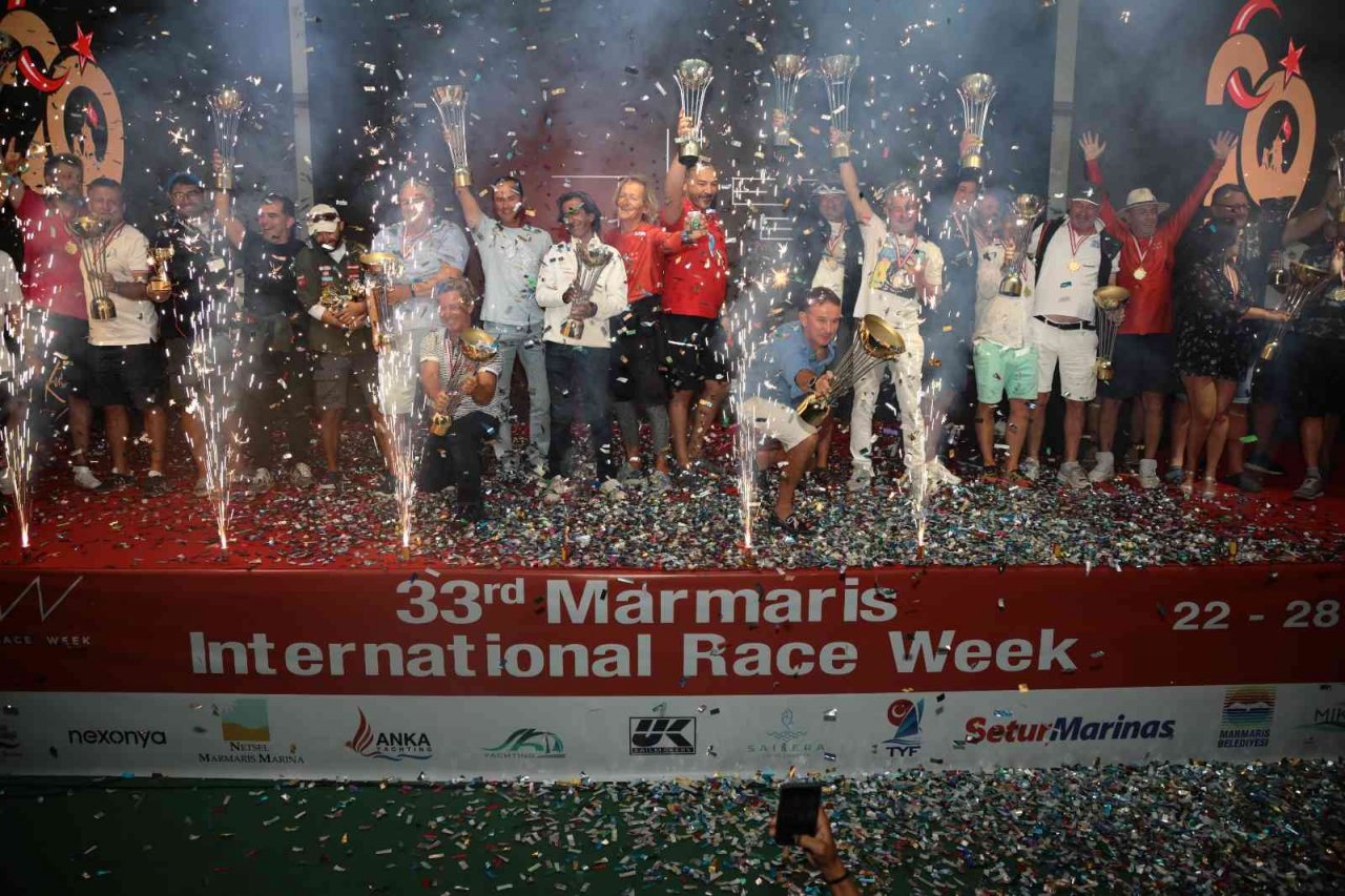 Yelkenliler, Marmaris International Race Week’te kıyasıya yarıştı