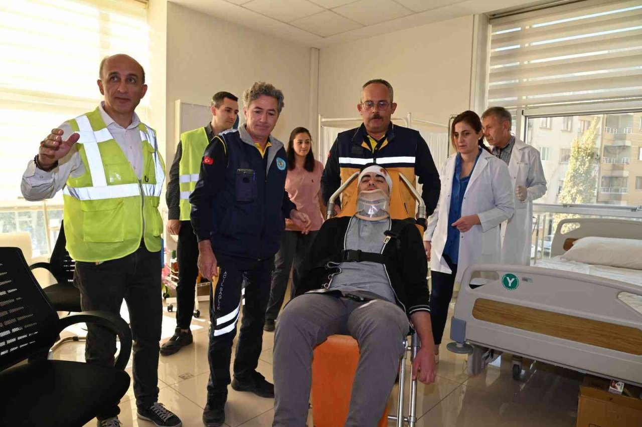 MASKİ’de yangın tatbikatı yapıldı