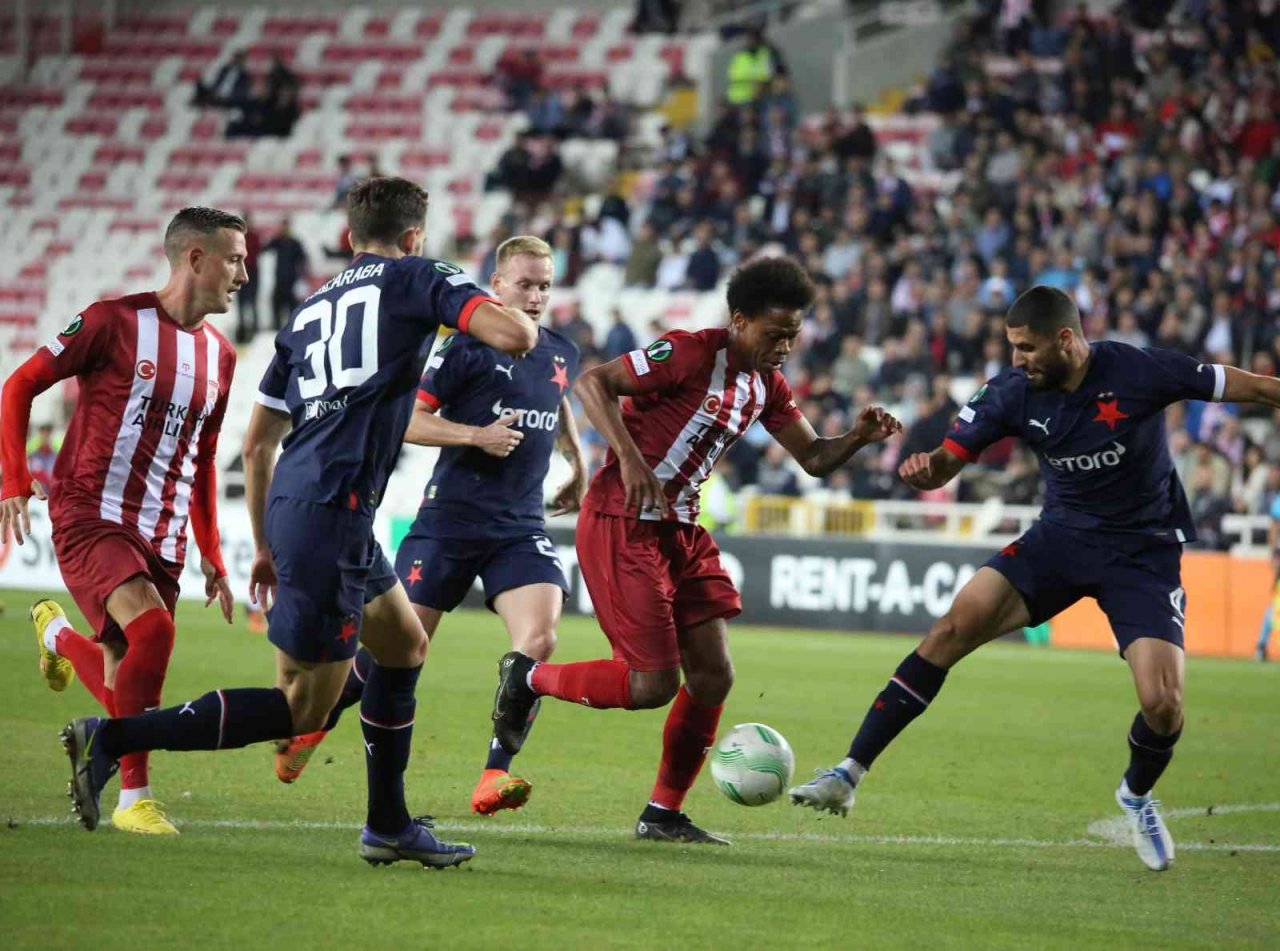 Sivasspor, Slavia Prag ile karşılaşacak