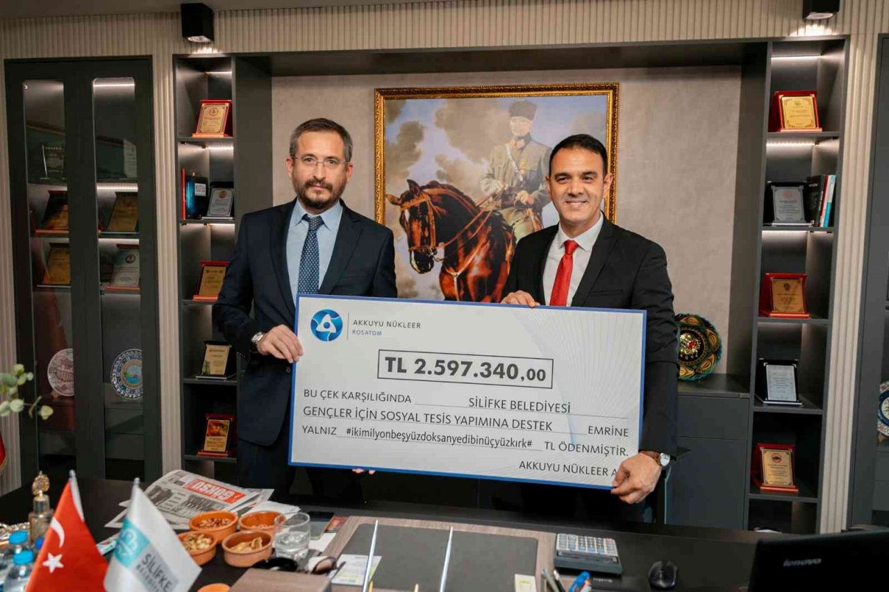 Akkuyu Nükleer A.Ş.’den 10 milyon liralık sosyal proje desteği