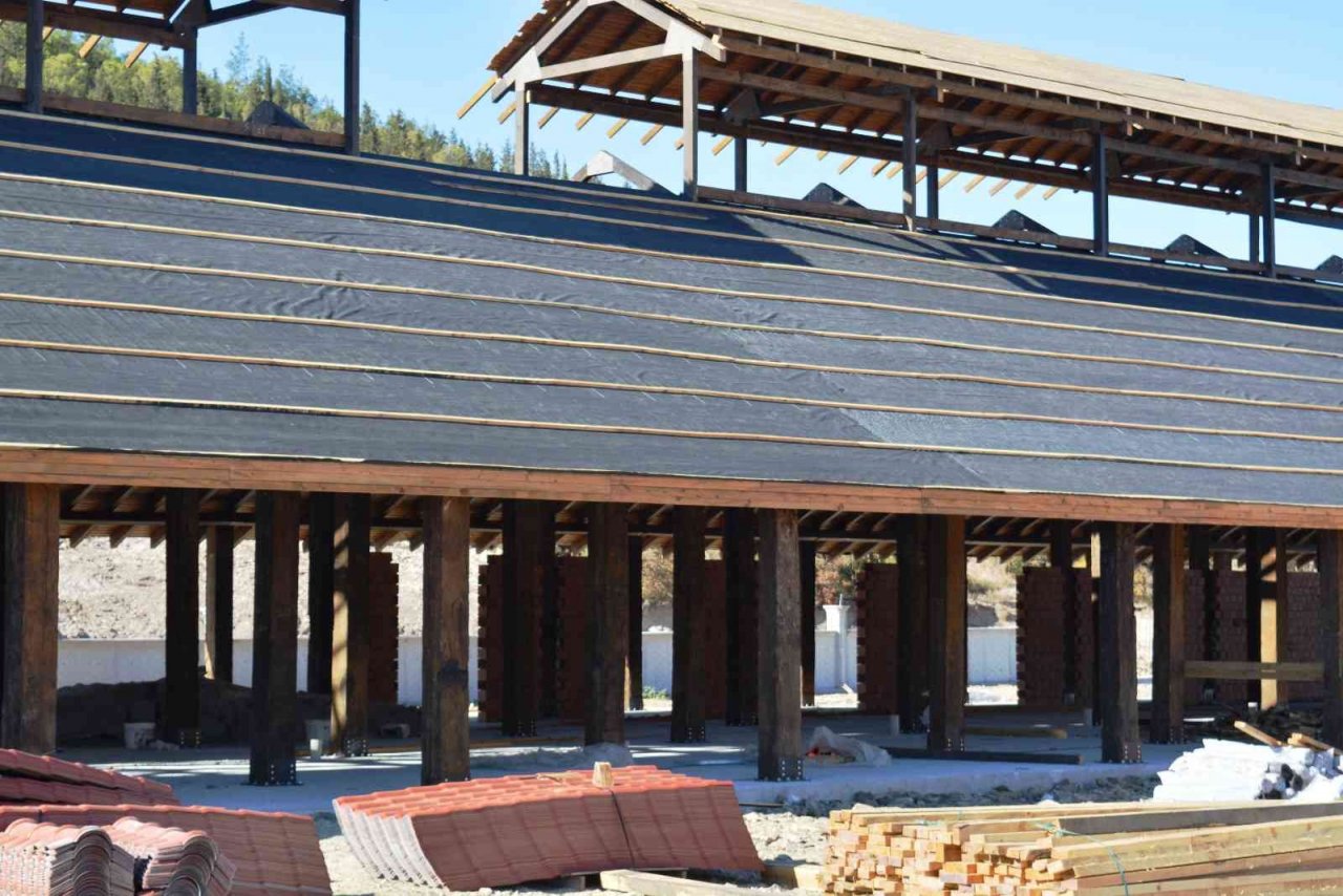 Hippoterapi Merkezi hızla tamamlanıyor