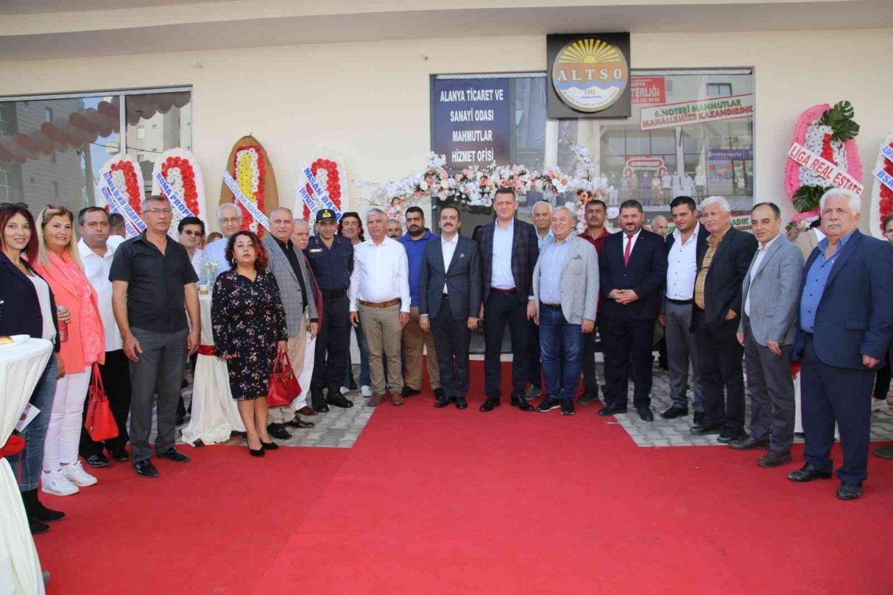 ALTSO Mahmutlar Hizmet Ofisi açıldı