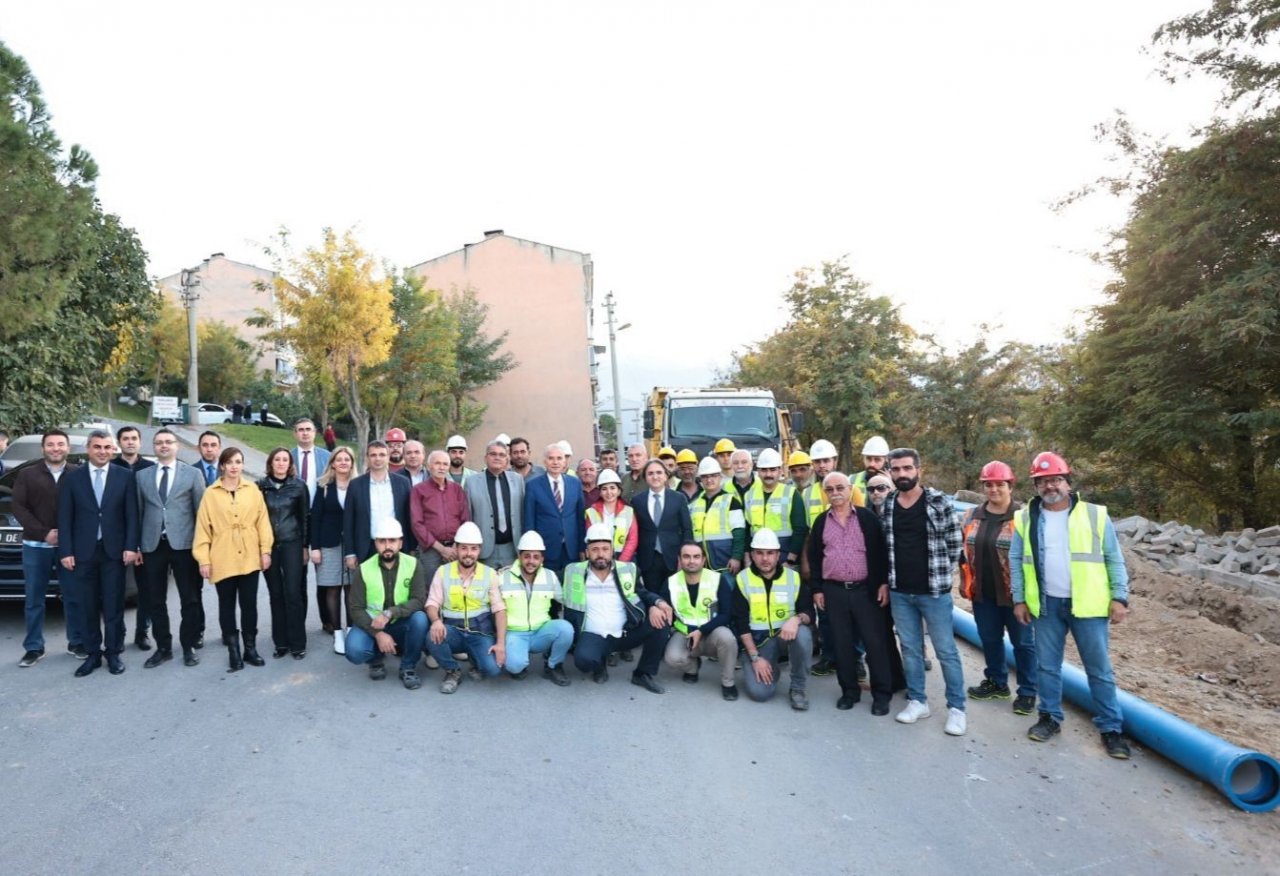 40 yıllık içme suyu hatları yenileniyor