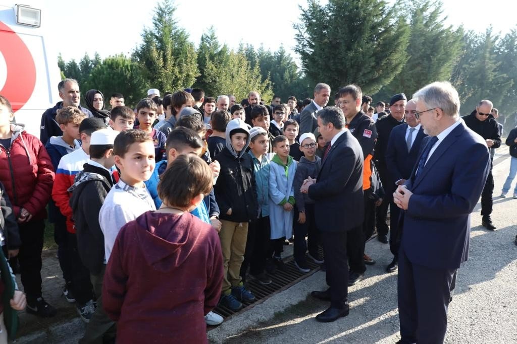 Kuran kursundaki tatbikat gerçeğini aratmadı