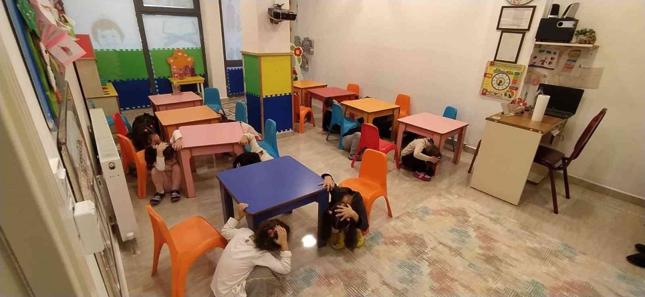 Kuran kursundaki tatbikat gerçeğini aratmadı