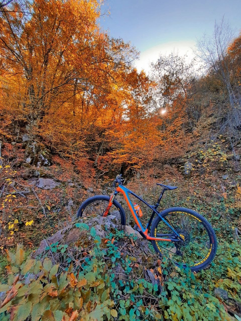 Kırsal kesimlerdeki sonbahar manzaraları hayran bırakıyor