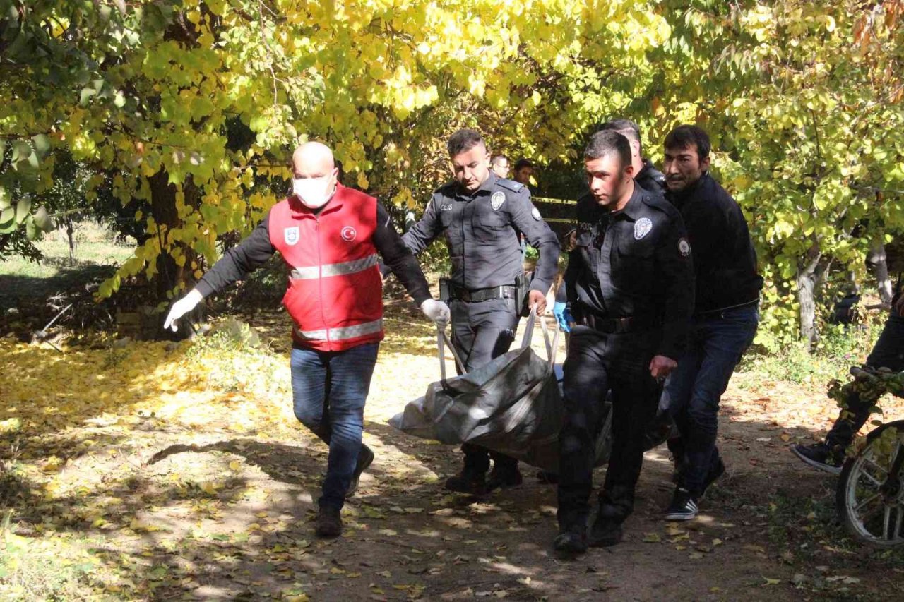 Karaman’da elma bahçesinde şüpheli ölüm