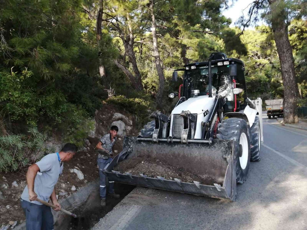 Kemer’de kış hazırlıkları başladı