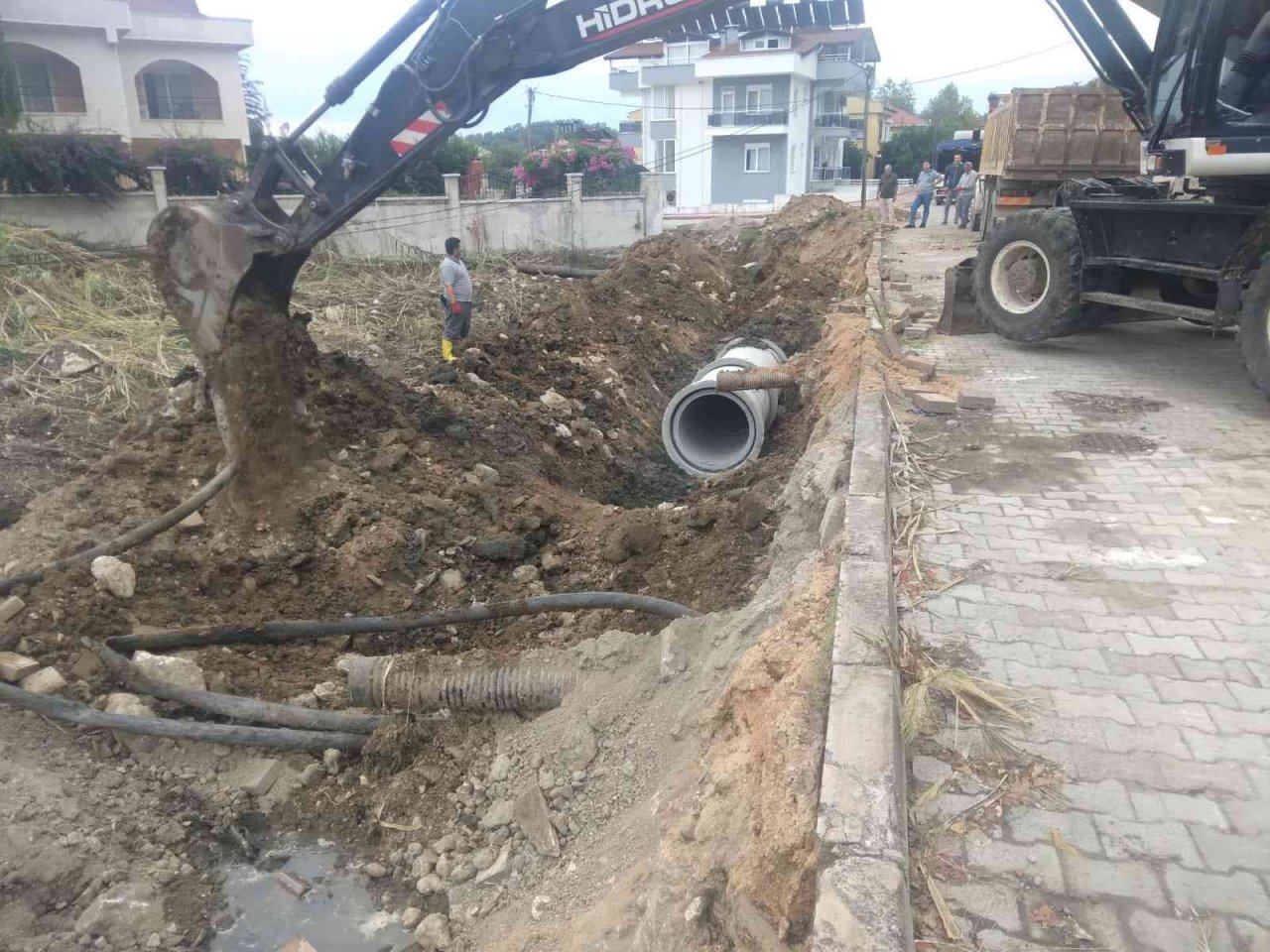 Kemer’de kış hazırlıkları başladı