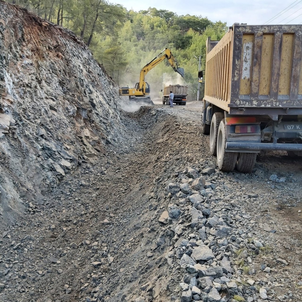 Kemer’de kış hazırlıkları başladı