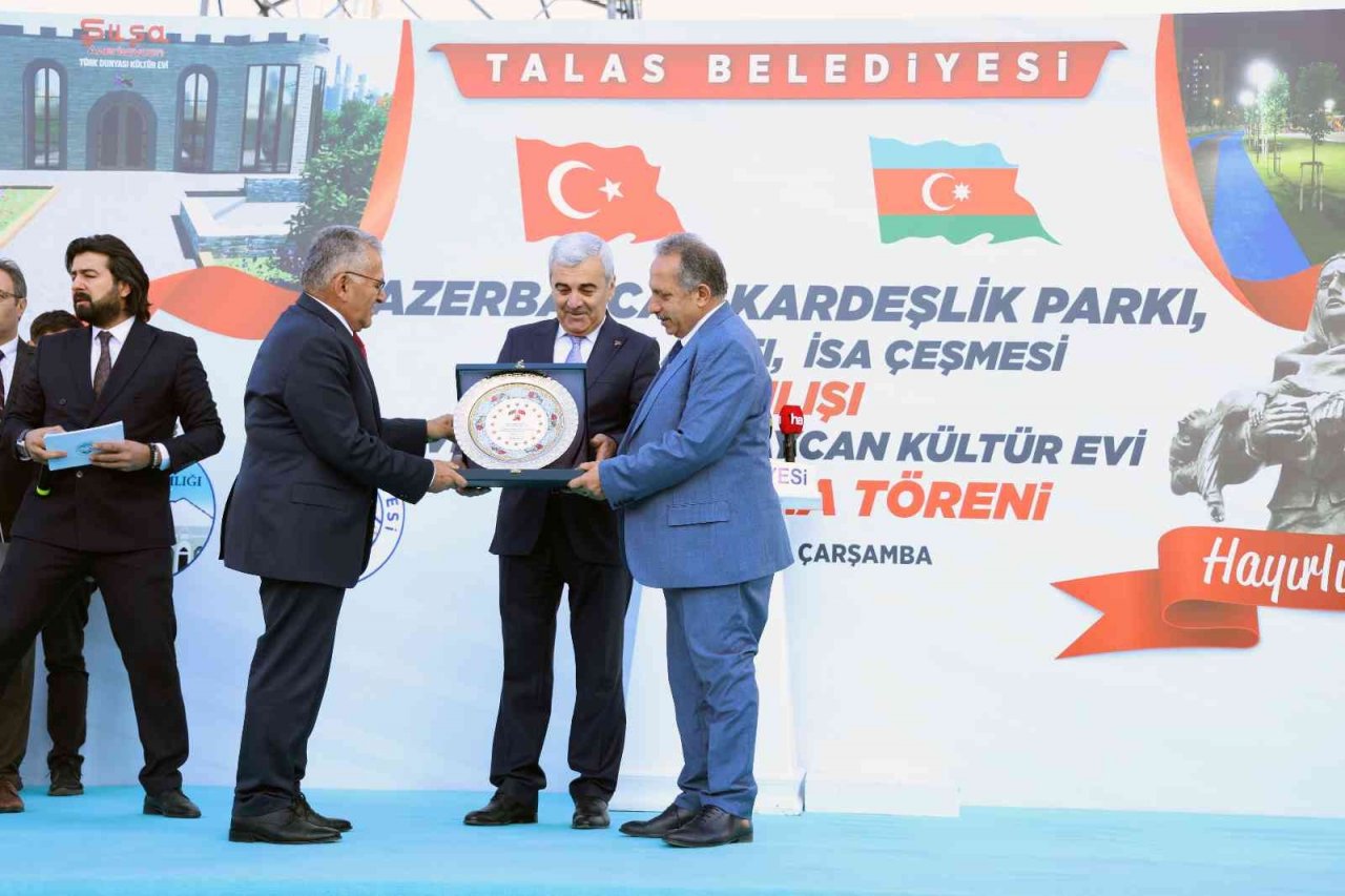 Talas’tan Azerbaycan’a kardeşlik köprüsü