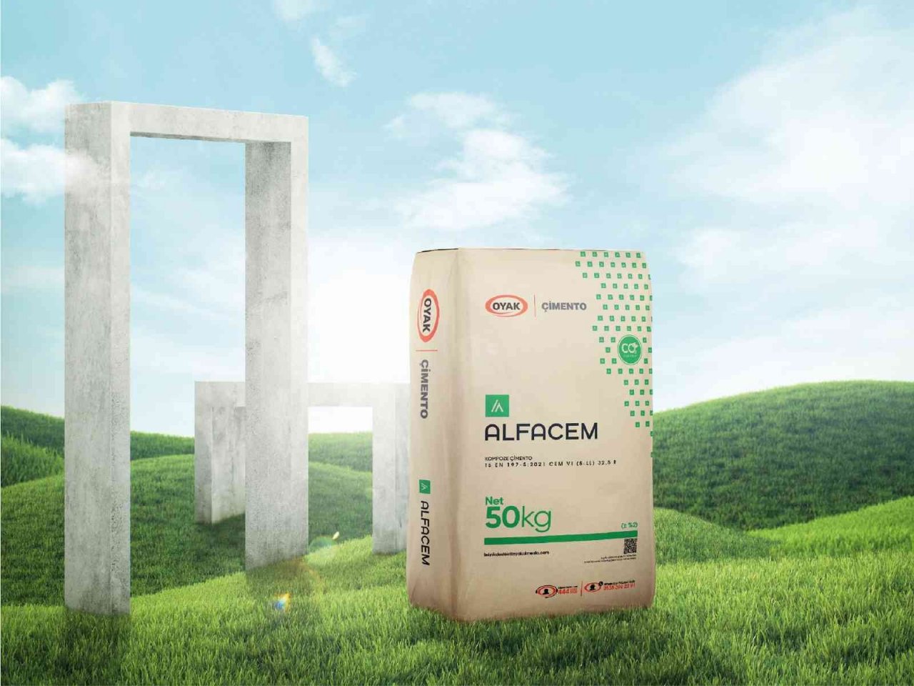 OYAK Çimento’dan karbondioksit emisyonu düşük gri çimento