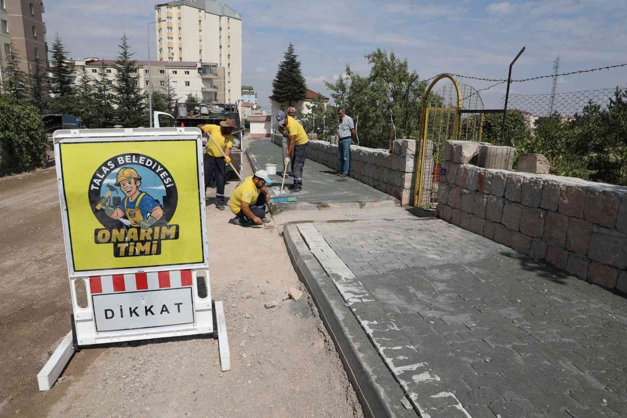 4 koldan ‘onarım’, daha güzel Talas