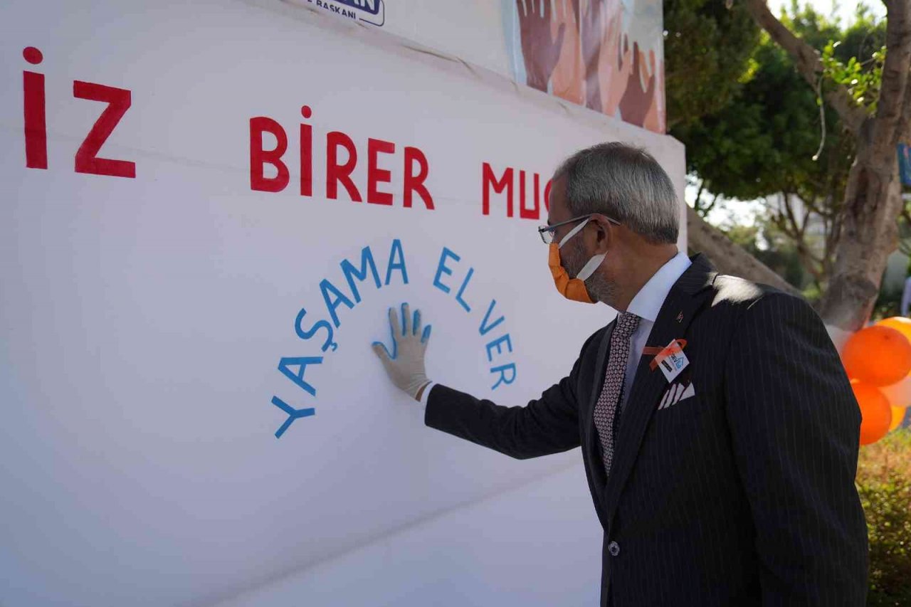 Tarsus’ta lösemi hastalığı konusunda farkındalık etkinliği