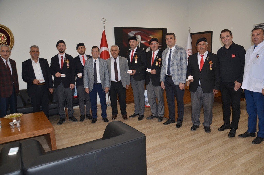 Vatan için gazi oldular şimdiden organlarını bağışladılar