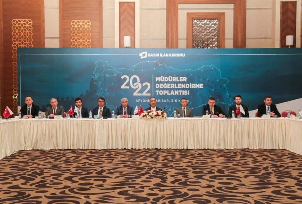 BİK 2022 Müdürler Değerlendirme Toplantısı Afyonkarahisar’da başladı