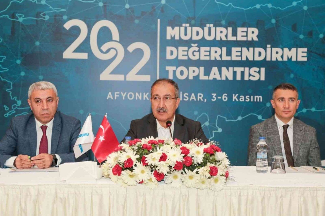 BİK 2022 Müdürler Değerlendirme Toplantısı Afyonkarahisar’da başladı