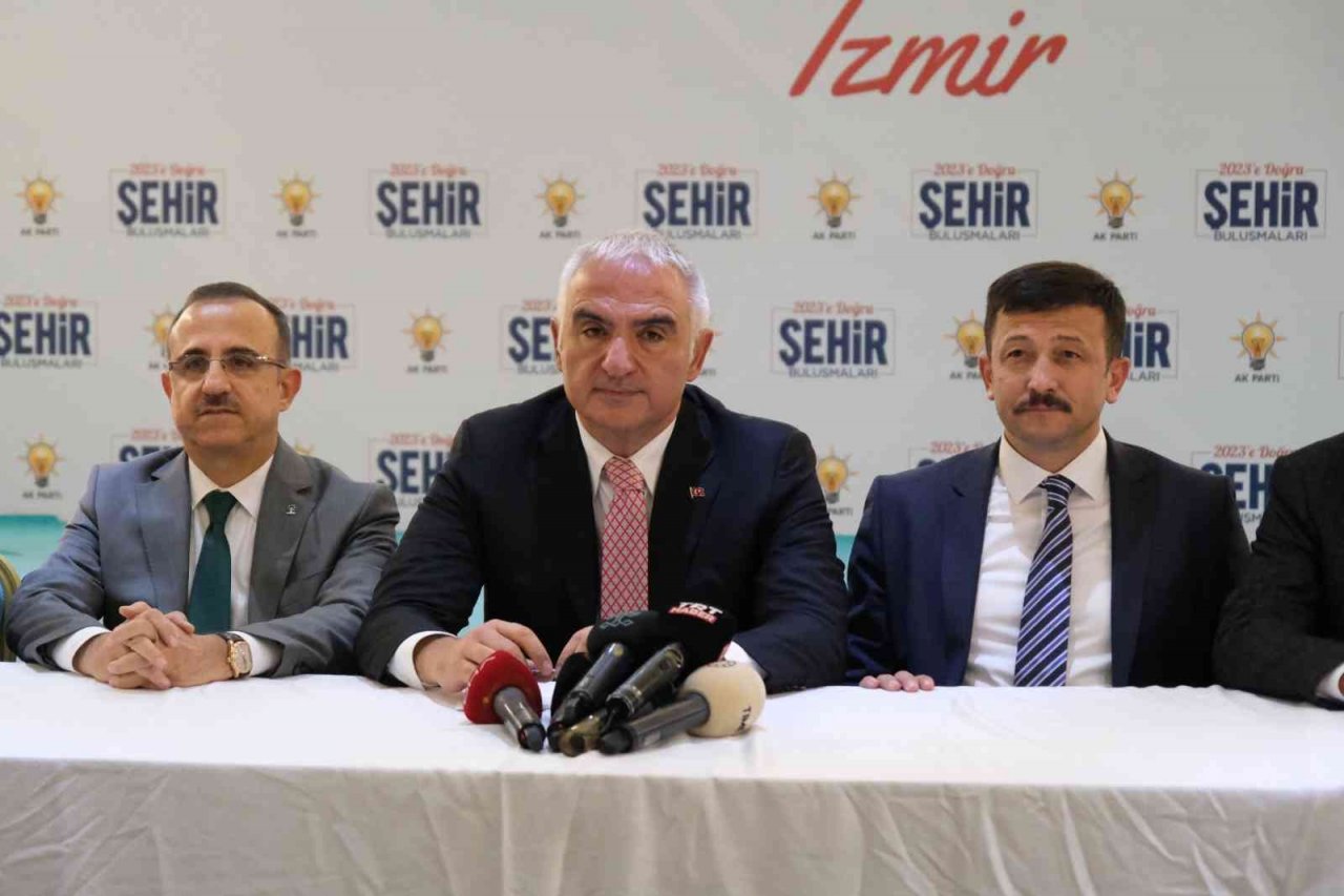 Bakan Ersoy, İzmir’de restorasyonu devam eden eski Tekel fabrikasında incelemelerde bulundu