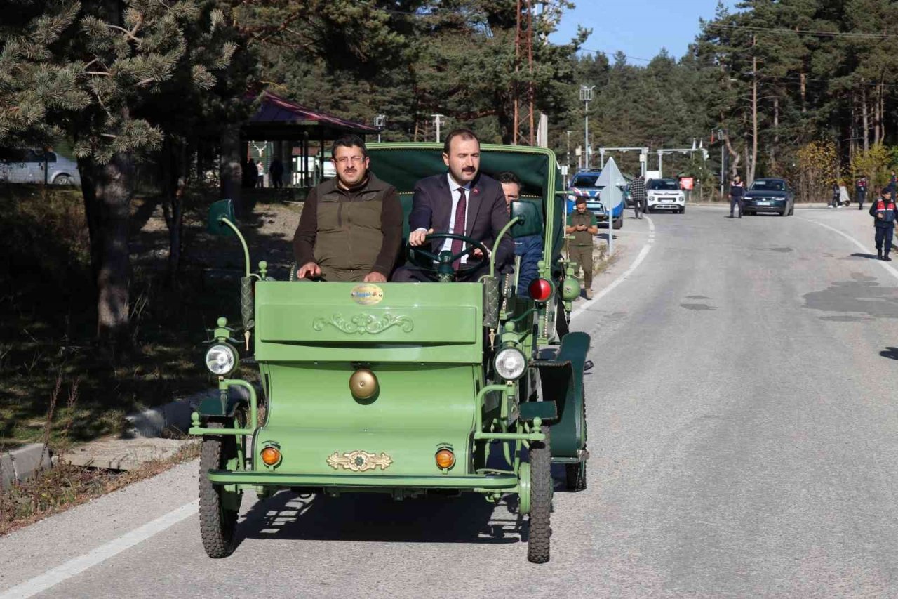 Abant Milli Parkı’nda elektrikli fayton dönemi başladı