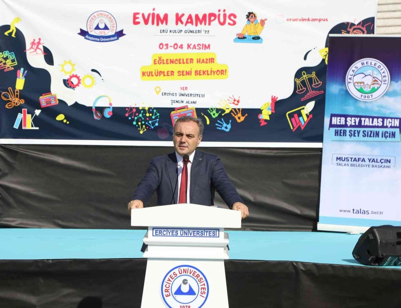 ERÜ’de ’ERÜ Kampüs Günleri’22’ etkinliği