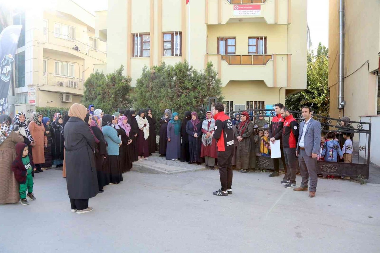 Gürsu’da deprem tatbikatı