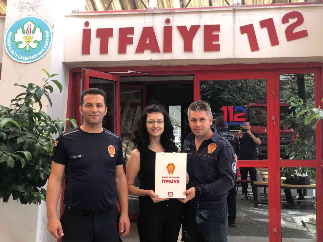 Manisa itfaiyesinden on binlere yangın eğitimi