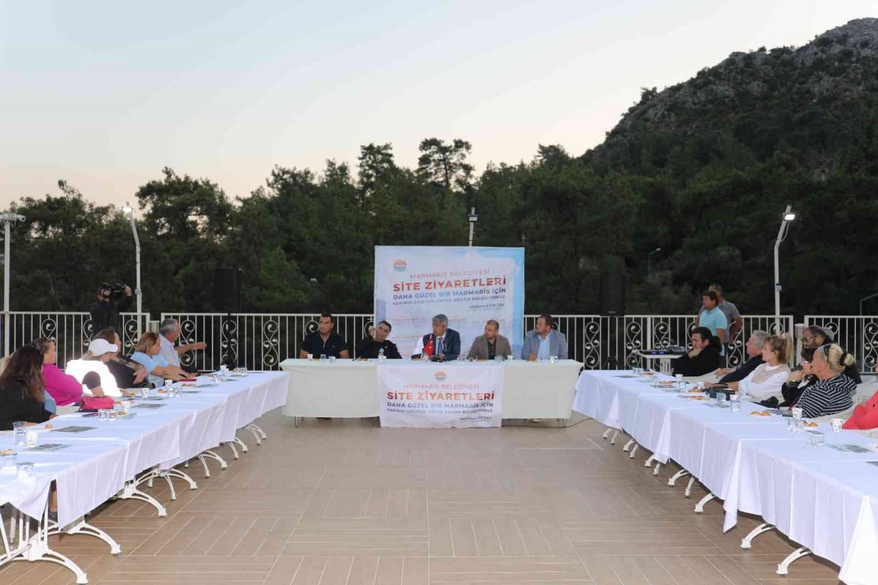 Başkan Oktay: "Marmaris’i ortak akılla yönetiyoruz"