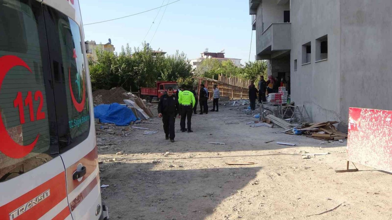 Osmaniye’de asansör boşluğuna düşen inşaat işçisi hayatını kaybetti