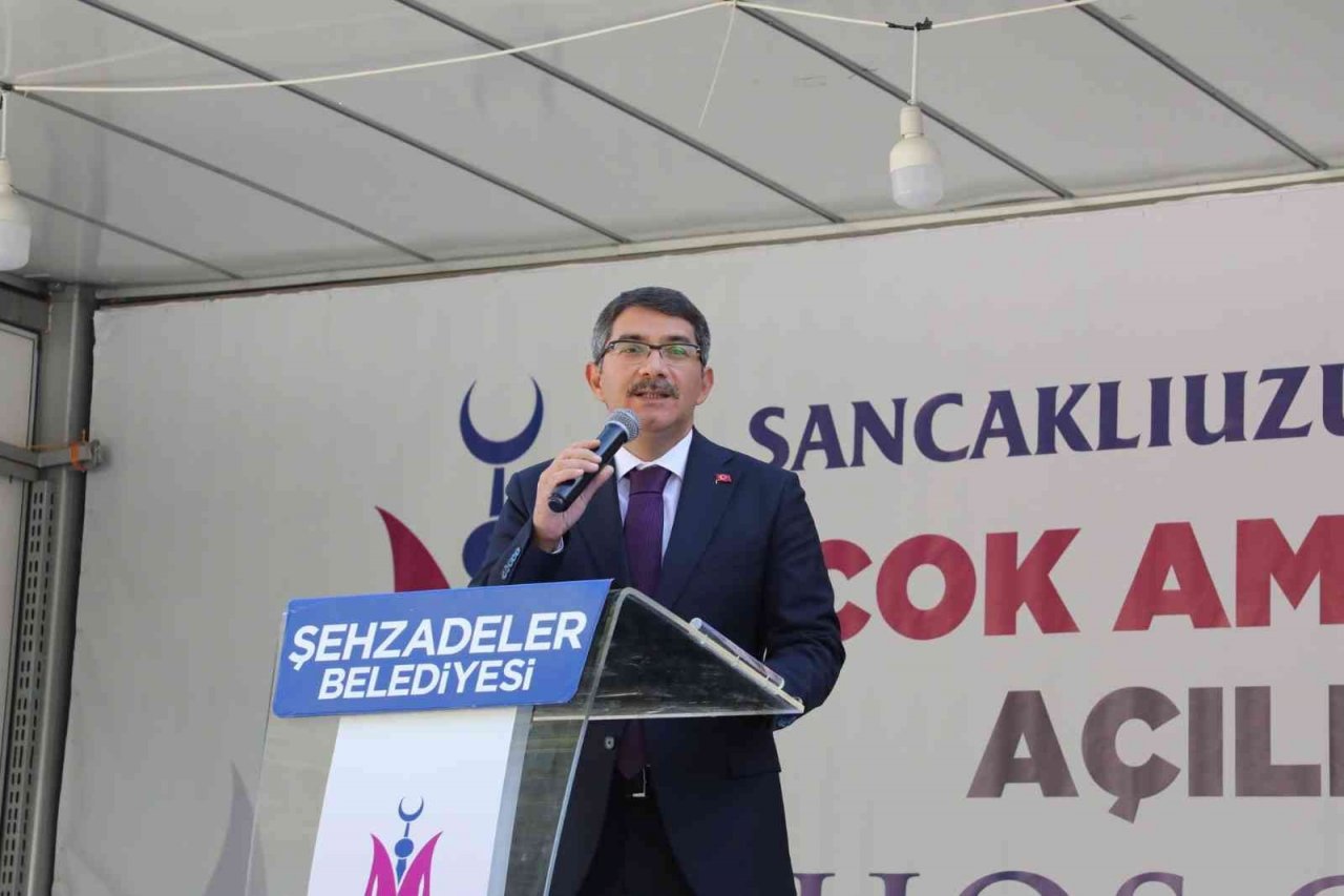 Şehzadeler Belediyesi’nin Sancaklıuzunçınar’a kazandırdığı proje hizmete girdi