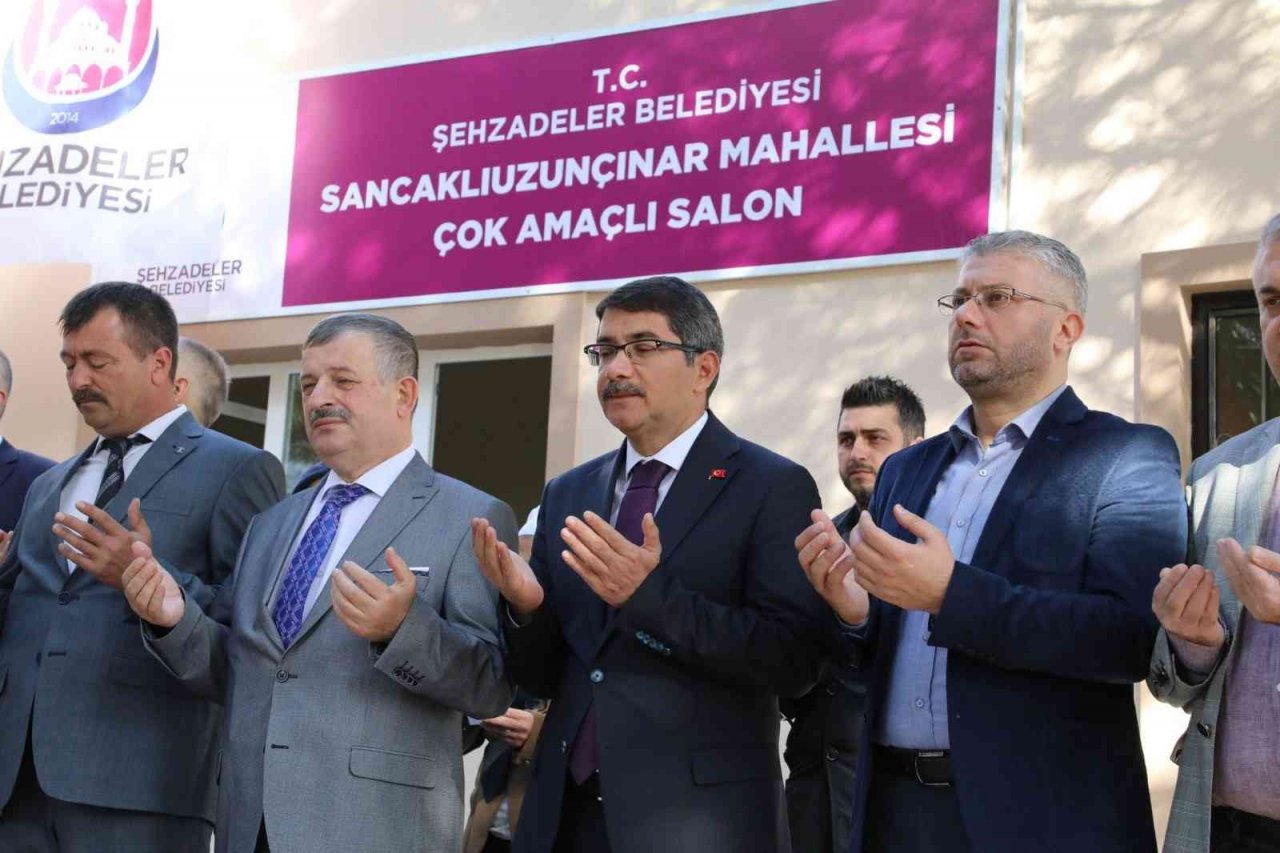 Şehzadeler Belediyesi’nin Sancaklıuzunçınar’a kazandırdığı proje hizmete girdi