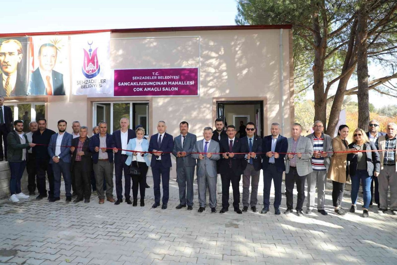 Şehzadeler Belediyesi’nin Sancaklıuzunçınar’a kazandırdığı proje hizmete girdi