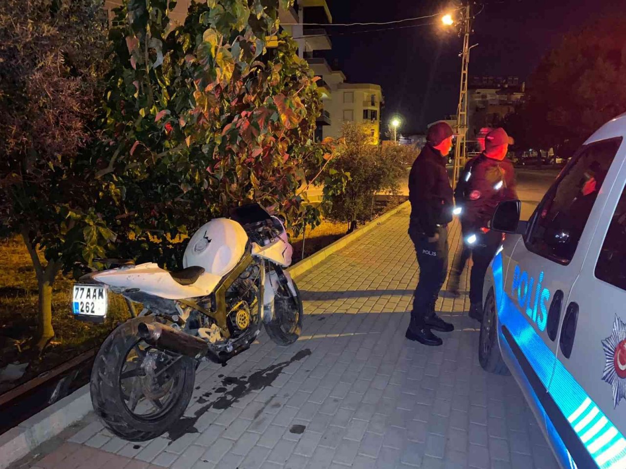 Alanya’dan çalınan motosiklet Gazipaşa’da bulundu