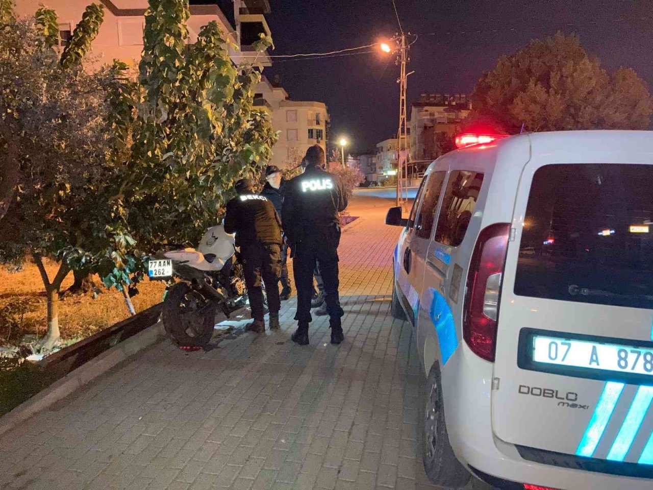 Alanya’dan çalınan motosiklet Gazipaşa’da bulundu