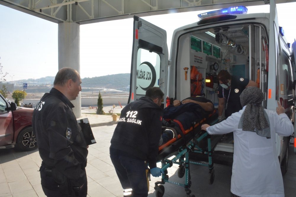 Bilecik’te iş kazasında 1 kişi yaralandı