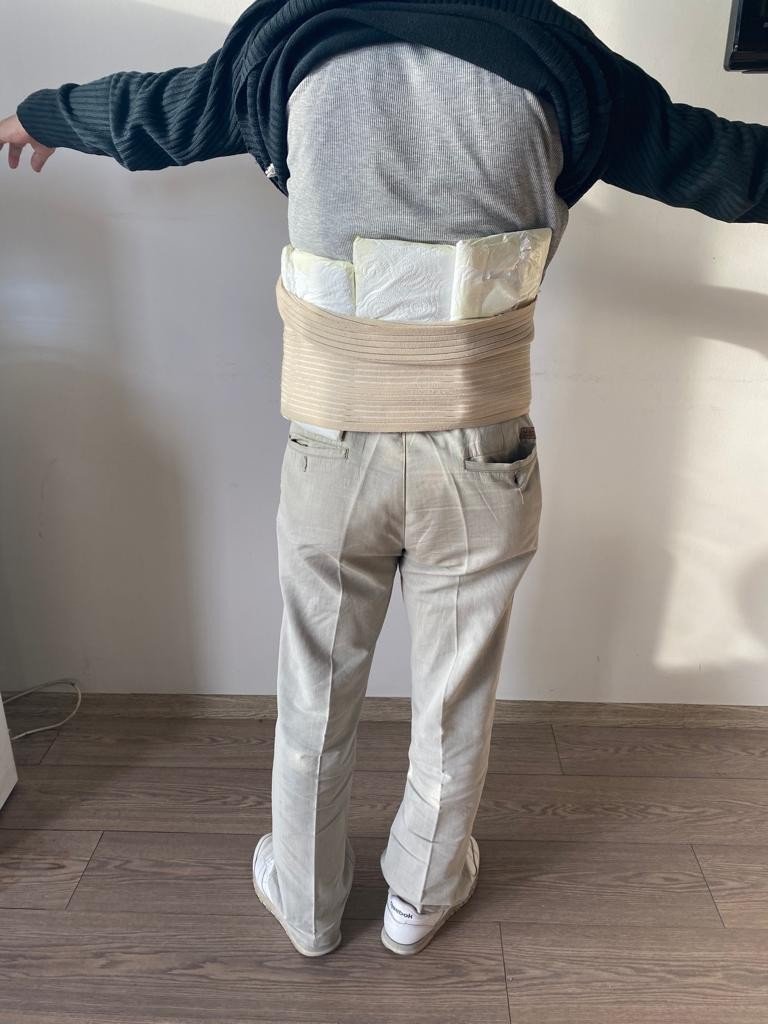 Yolcu otobüsünde beline sarılı 820 gram esararla yakalandı