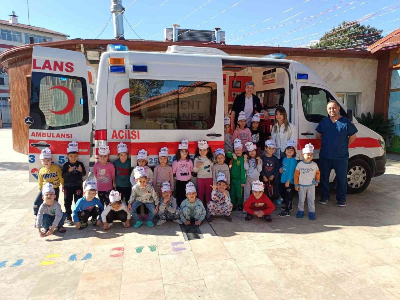 Egekent Hastanesi öğrencilere Kızılay’ı anlattı