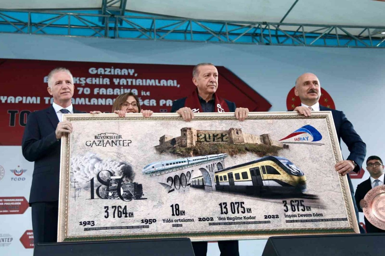 Trafik yükünü hafifletecek Gaziray törenle hizmete açıldı