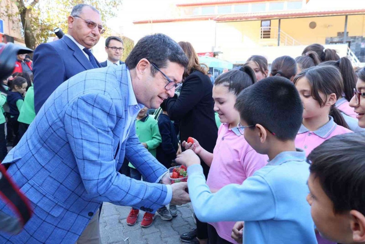 Muğla’da ’Çilek Projesi’ büyümeye devam ediyor