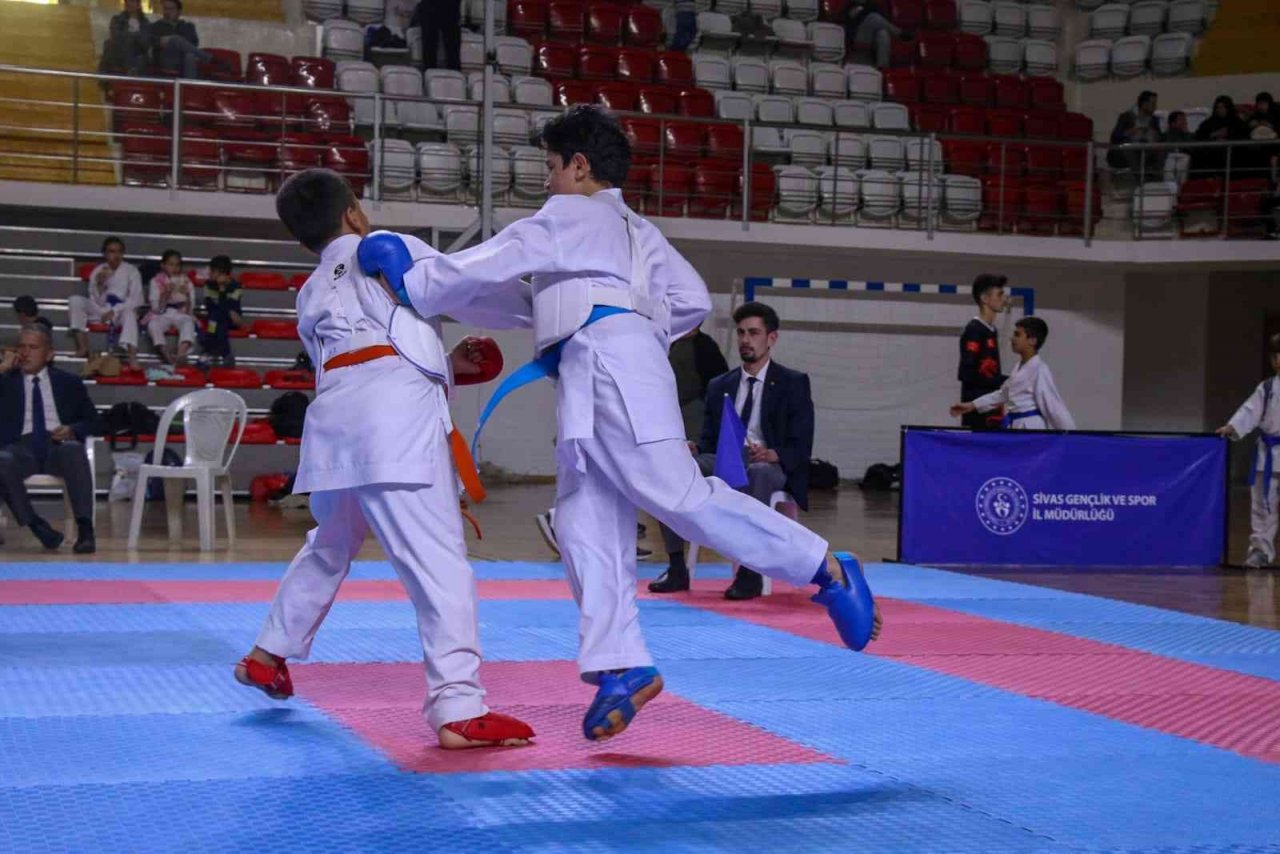 7. Cumhuriyet Kupası iller arası karate turnuvası Sivas’ta başladı