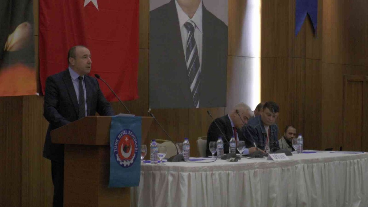 Türk Metal-Sen Kayseri Şubesi’nde genel kurul heyecanı