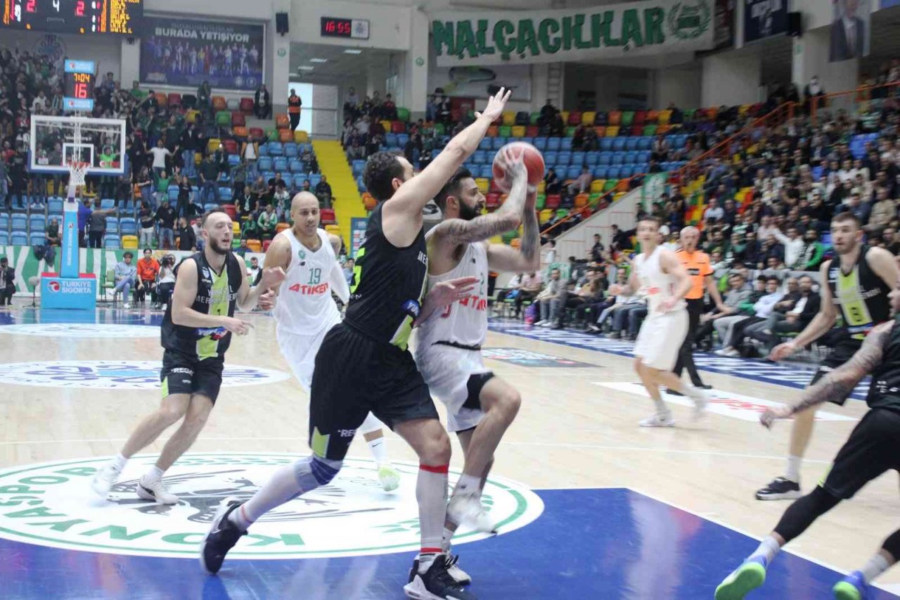 Basketbol Süper Ligi: Konyaspor Basketbol: 91 - Merkezefendi Belediyesi: 92