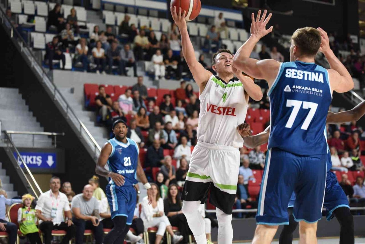 Basketbol Süper Ligi: Manisa BBSK: 50 - Türk Telekom: 77