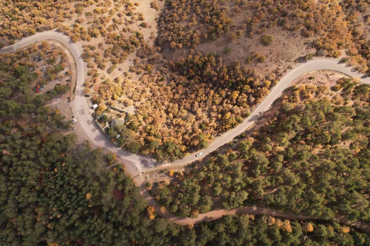 Soğuksu Milli Parkı’nda masalsı sonbahar manzarası