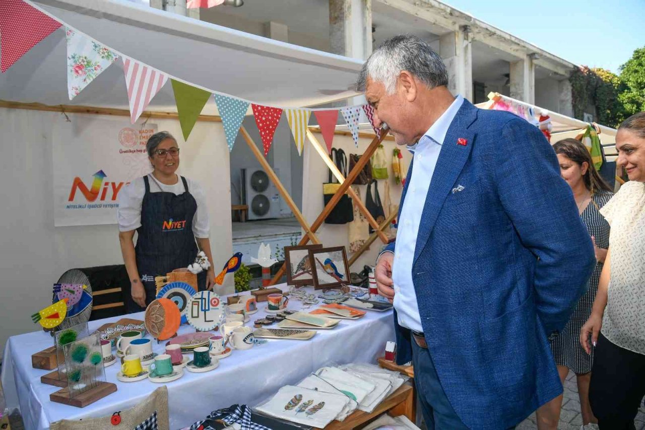 Kadın Emeği Pazarı’nın ilki Adanalılarla buluştu