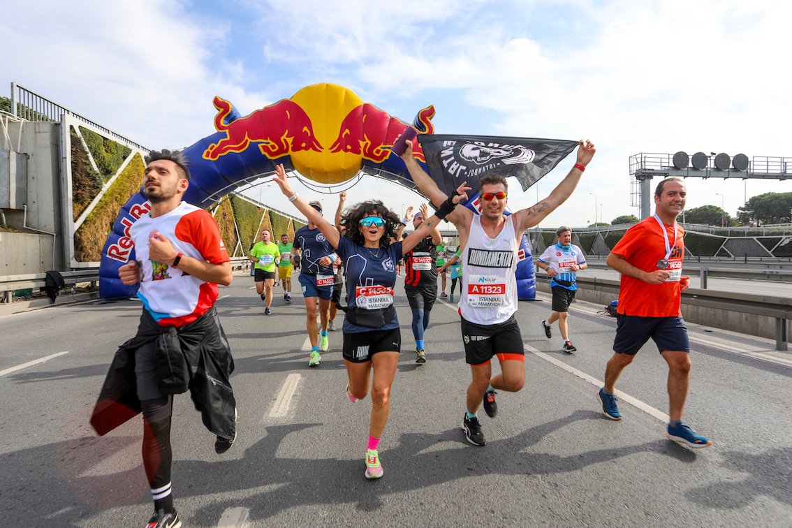 Red Bull Challengers, İstanbul Maratonu’nda koştu
