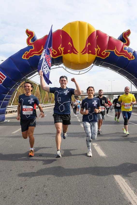 Red Bull Challengers, İstanbul Maratonu’nda koştu