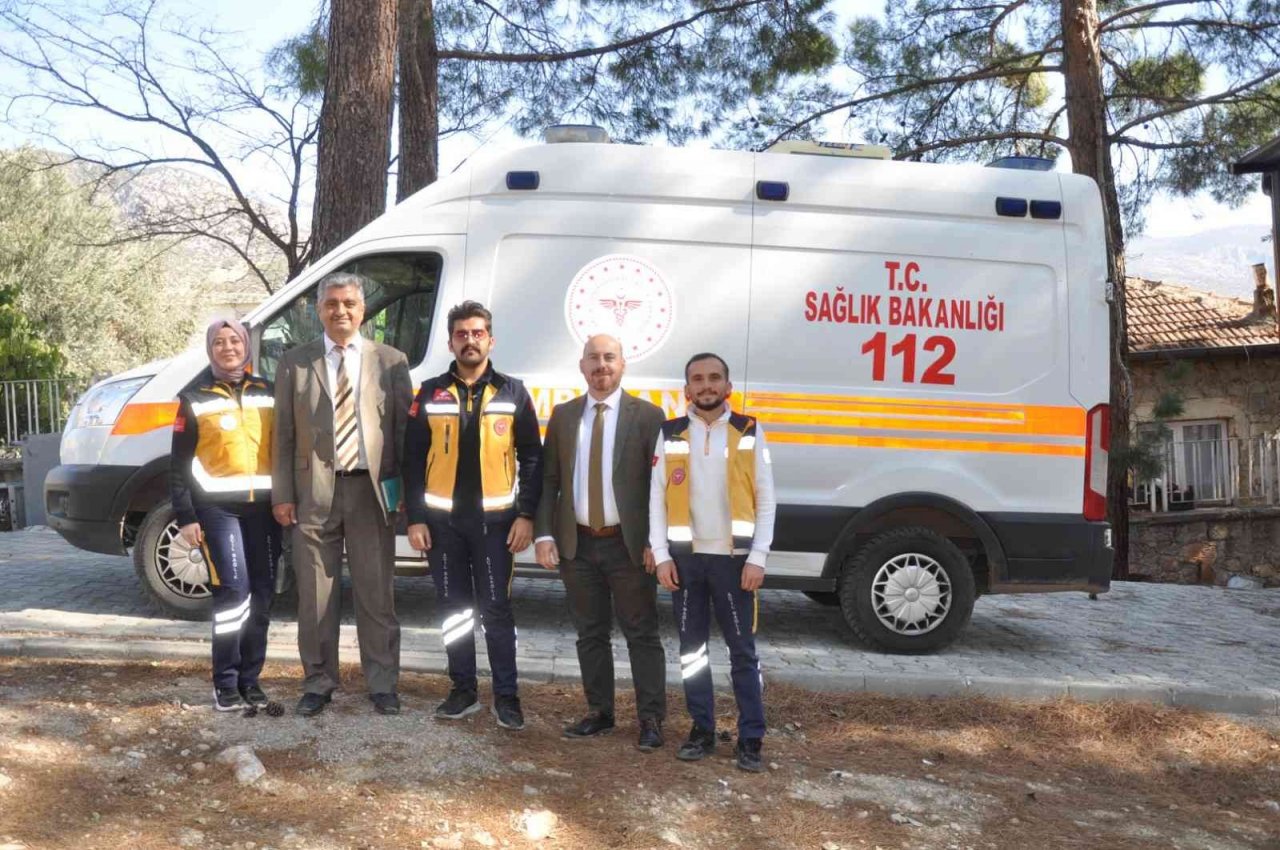 Karaman’da Bucakkışla köyüne sağlıkevi ve 112 istasyonu açıldı