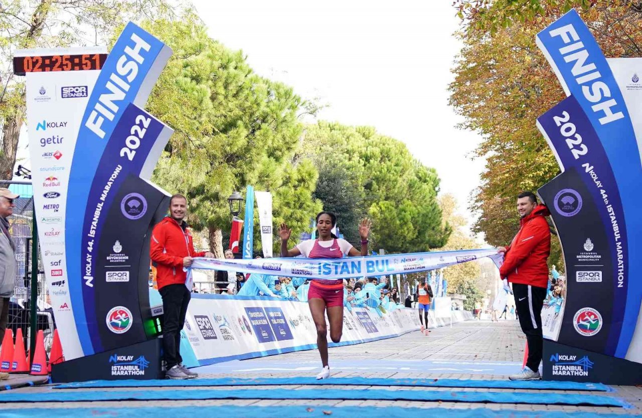 44. İstanbul Maratonu sona erdi