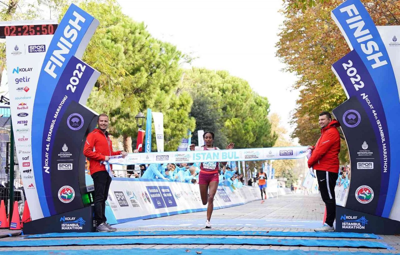 44. İstanbul Maratonu sona erdi